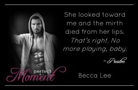 a perfect moment becca lee