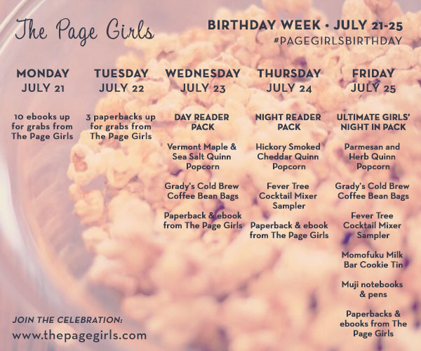 the page girls giveaway days