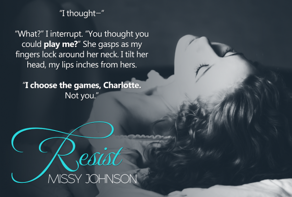 resist missy johnson teaser